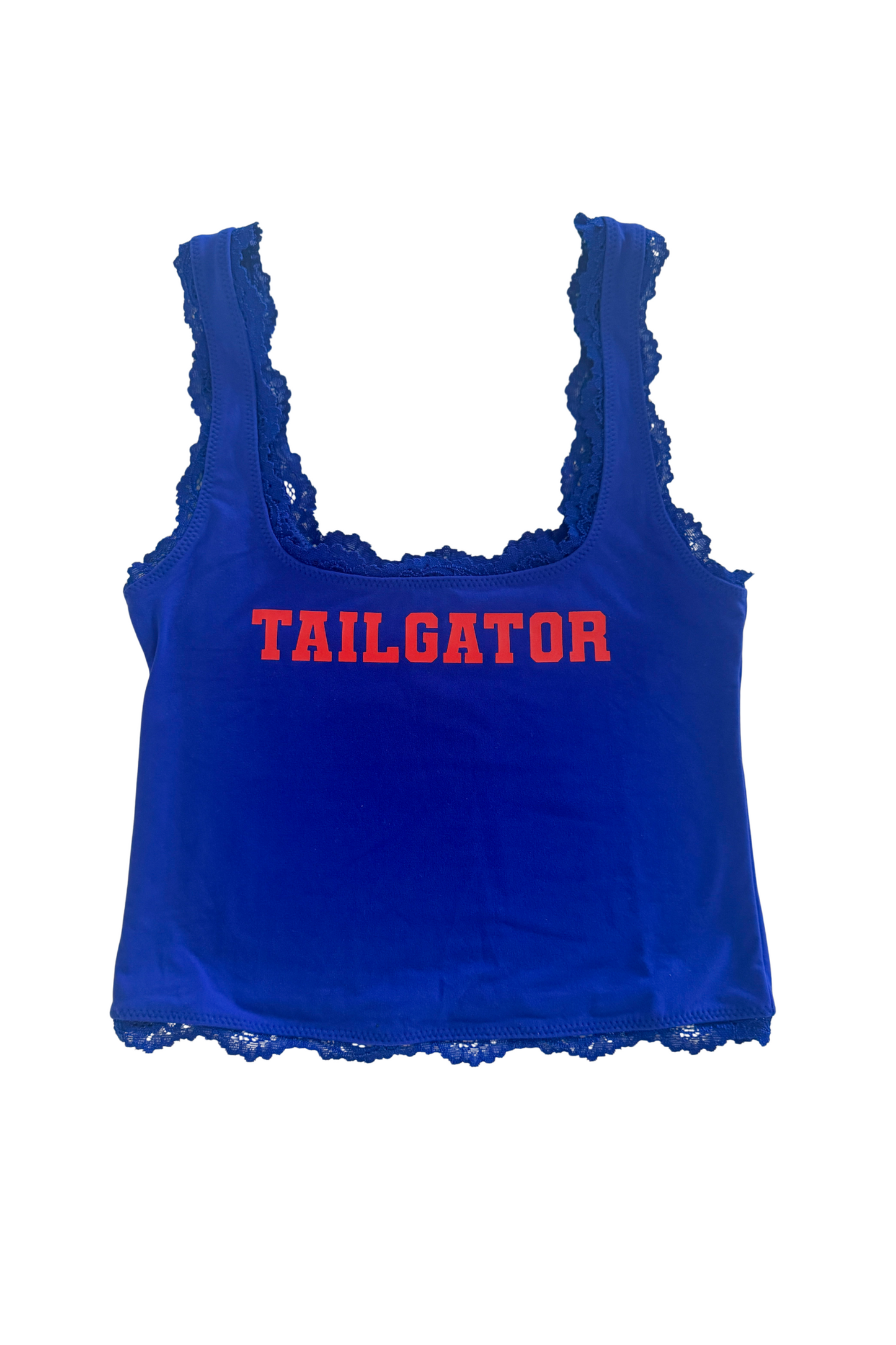 Florida Tailgator Scoop Neck Lace Tank